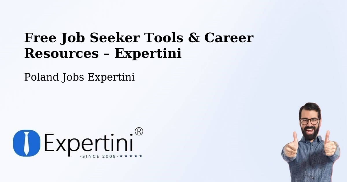 Free Job Seeker Tools & Career Resources – Licheń Stary - Licheń Stary, Poland Jobs Expertini